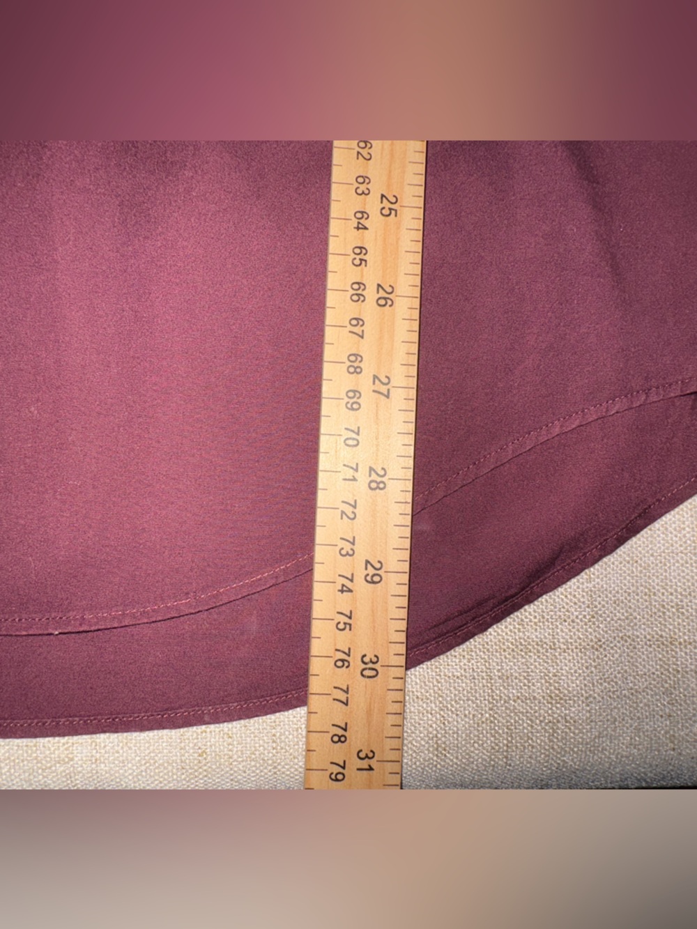Burberry Brit Men's Button-Down Dress Shirt in Plum - Picture 5 of 7